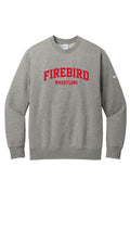 Doral University Nike Club Fleece Sleeve Swoosh Crew