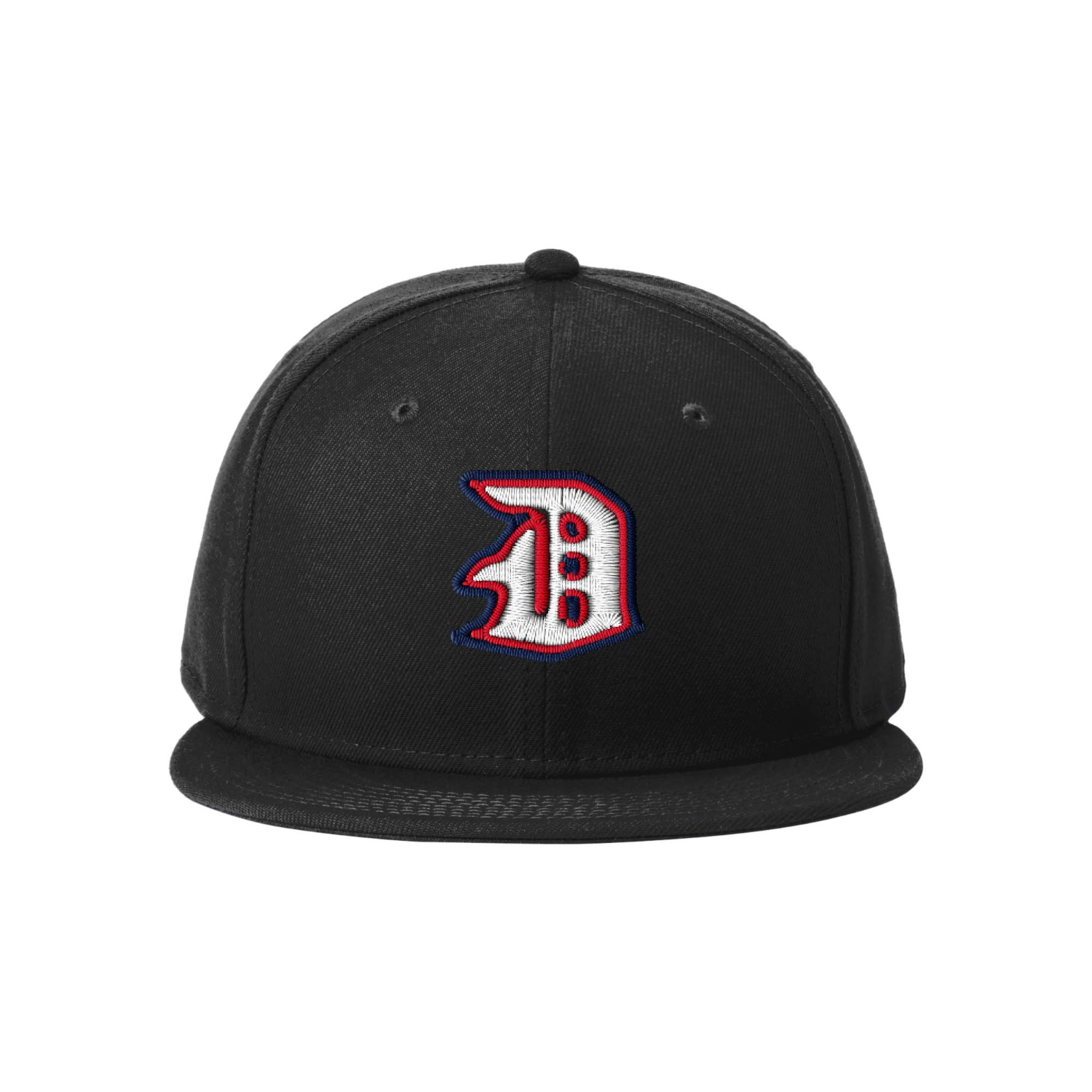 New Era® Standard Fit Flat Bill Snapback Cap